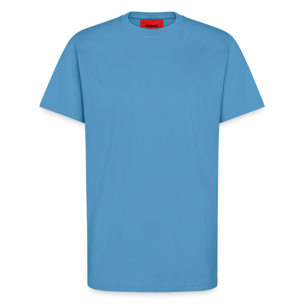 Organic Relaxed T-Shirt Made in EU -  Sol Blue