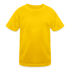 Kids Functional T-Shirt - egg yellow