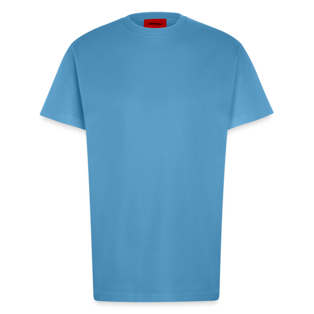 Organic Fitted T-Shirt Made in EU -  Sol Blue