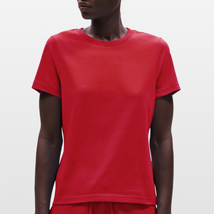 Organic Fitted T-Shirt Made in EU - red