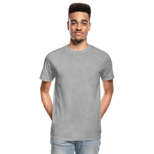 Men’s Premium Organic T-Shirt - heather grey