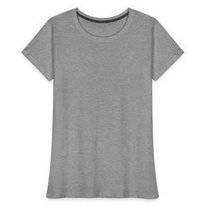 Women’s Premium Organic T-Shirt - heather grey