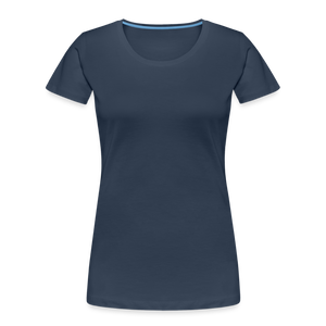 Women’s Premium Organic T-Shirt - navy