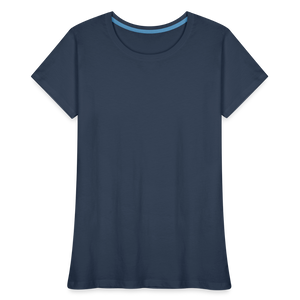 Women’s Premium Organic T-Shirt - navy