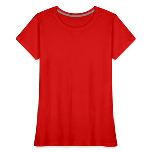 Women’s Premium Organic T-Shirt - red