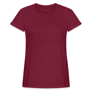 Women’s Oversize T-Shirt - bordeaux