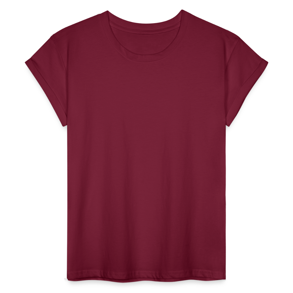 Women’s Oversize T-Shirt - bordeaux