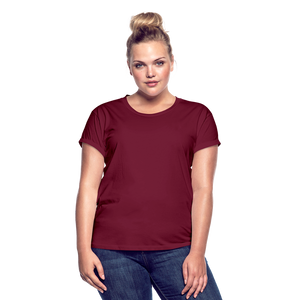 Women’s Oversize T-Shirt - bordeaux