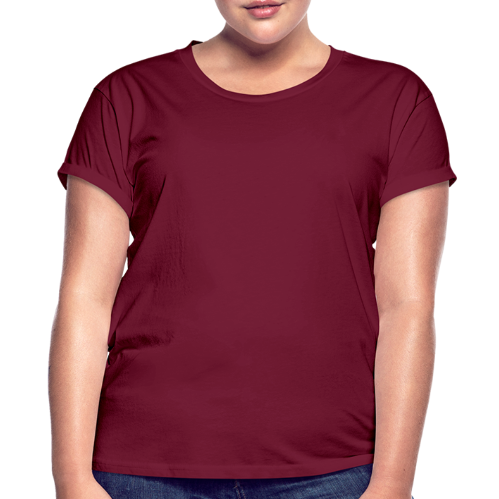 Women’s Oversize T-Shirt - bordeaux