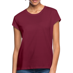 Women’s Oversize T-Shirt - bordeaux