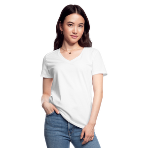 Classic Women’s V-Neck T-Shirt - white