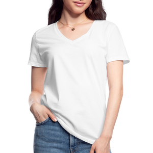 Classic Women’s V-Neck T-Shirt - white