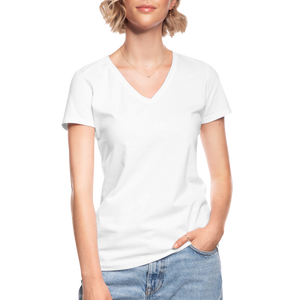 Classic Women’s V-Neck T-Shirt - white