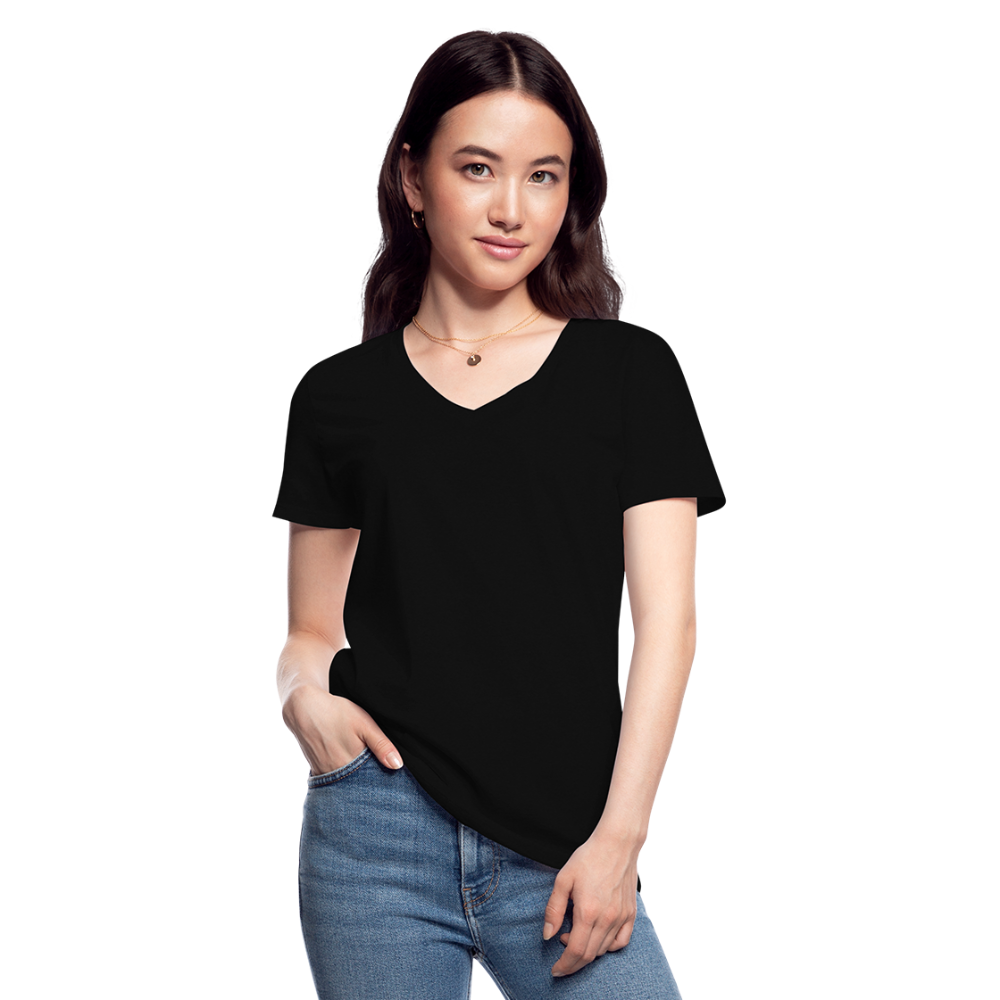 Classic Women’s V-Neck T-Shirt - black