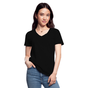 Classic Women’s V-Neck T-Shirt - black