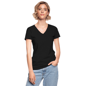 Classic Women’s V-Neck T-Shirt - black