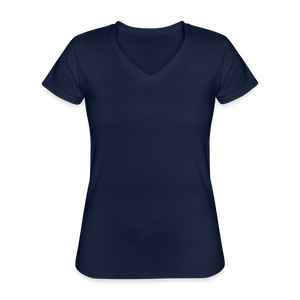 Classic Women’s V-Neck T-Shirt - navy