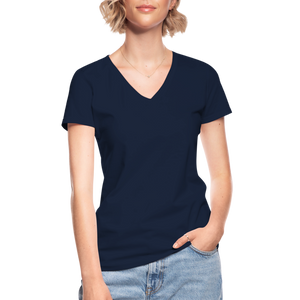 Classic Women’s V-Neck T-Shirt - navy