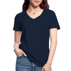 Classic Women’s V-Neck T-Shirt - navy