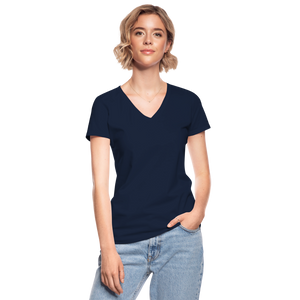 Classic Women’s V-Neck T-Shirt - navy