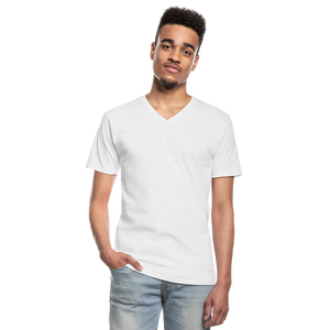 Men's V-Neck T-Shirt - white