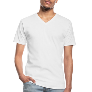 Men's V-Neck T-Shirt - white