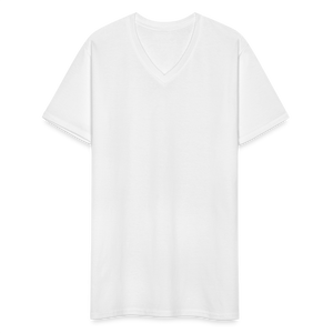 Men's V-Neck T-Shirt - white