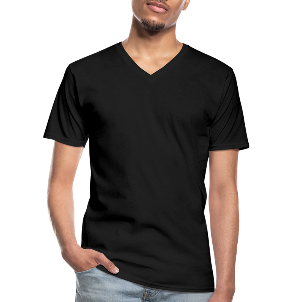 Men's V-Neck T-Shirt - black