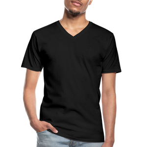 Men's V-Neck T-Shirt - black