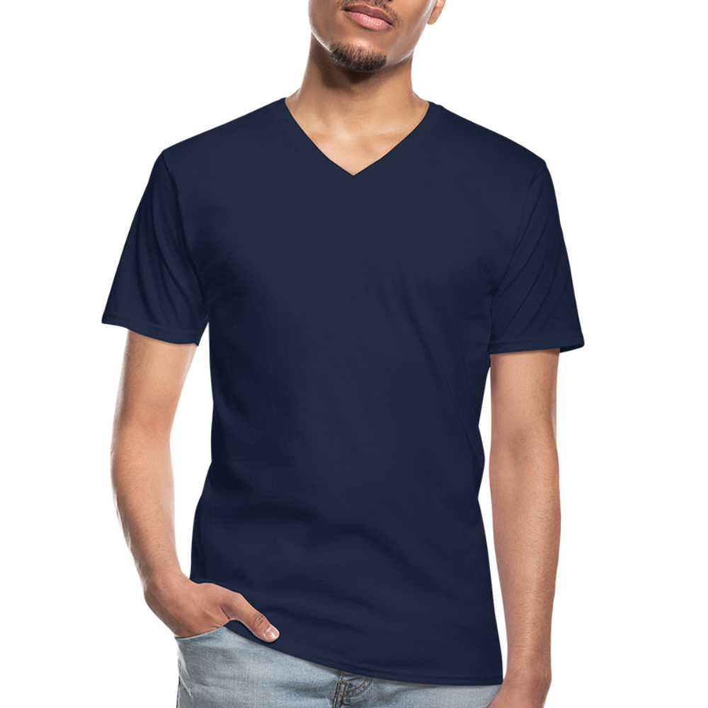 Men's V-Neck T-Shirt - navy