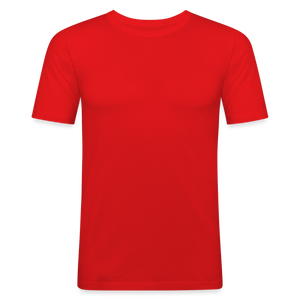 Men's Slim Fit T-Shirt - red