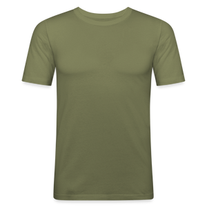 Men's Slim Fit T-Shirt - khaki green