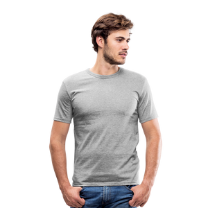 Men's Slim Fit T-Shirt - heather grey