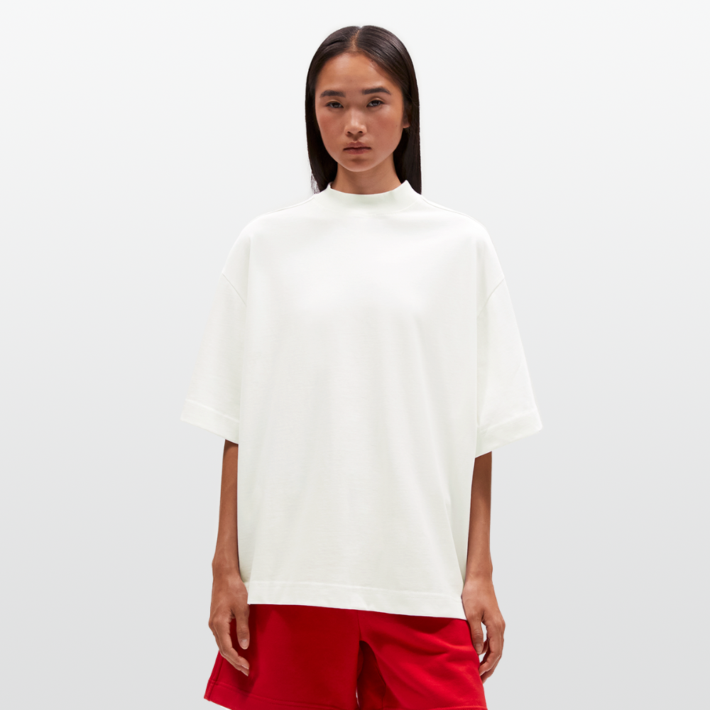 Heavyweight Oversized Organic Boxy T-Shirt Made in EU - OFF WHITE