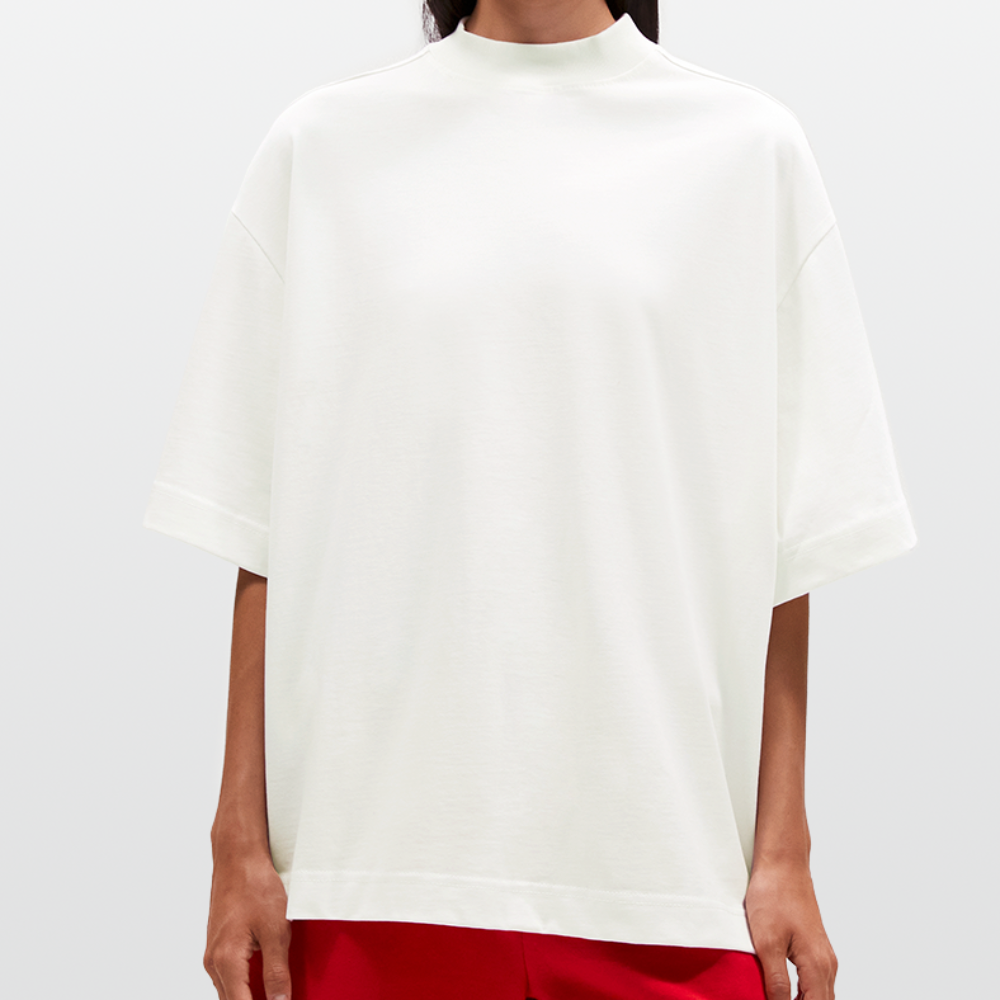 Heavyweight Oversized Organic Boxy T-Shirt Made in EU - OFF WHITE