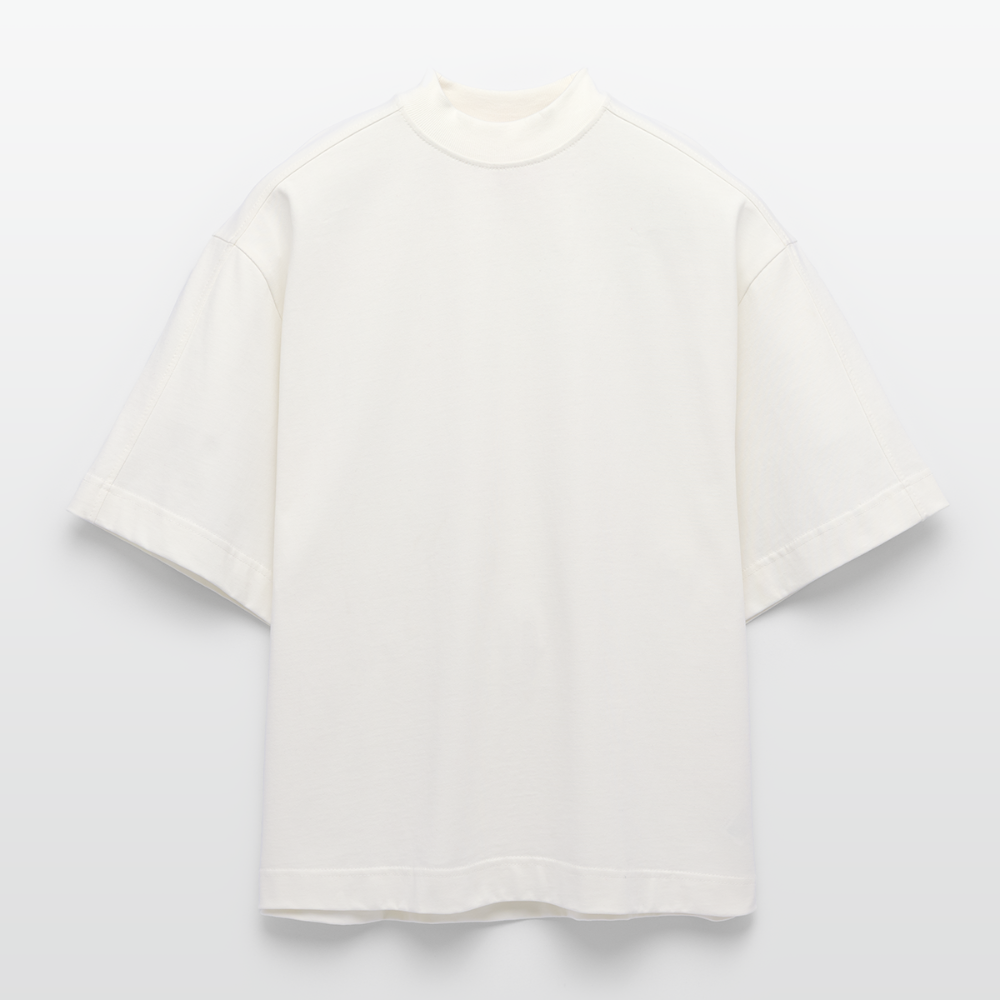 Heavyweight Oversized Organic Boxy T-Shirt Made in EU - OFF WHITE