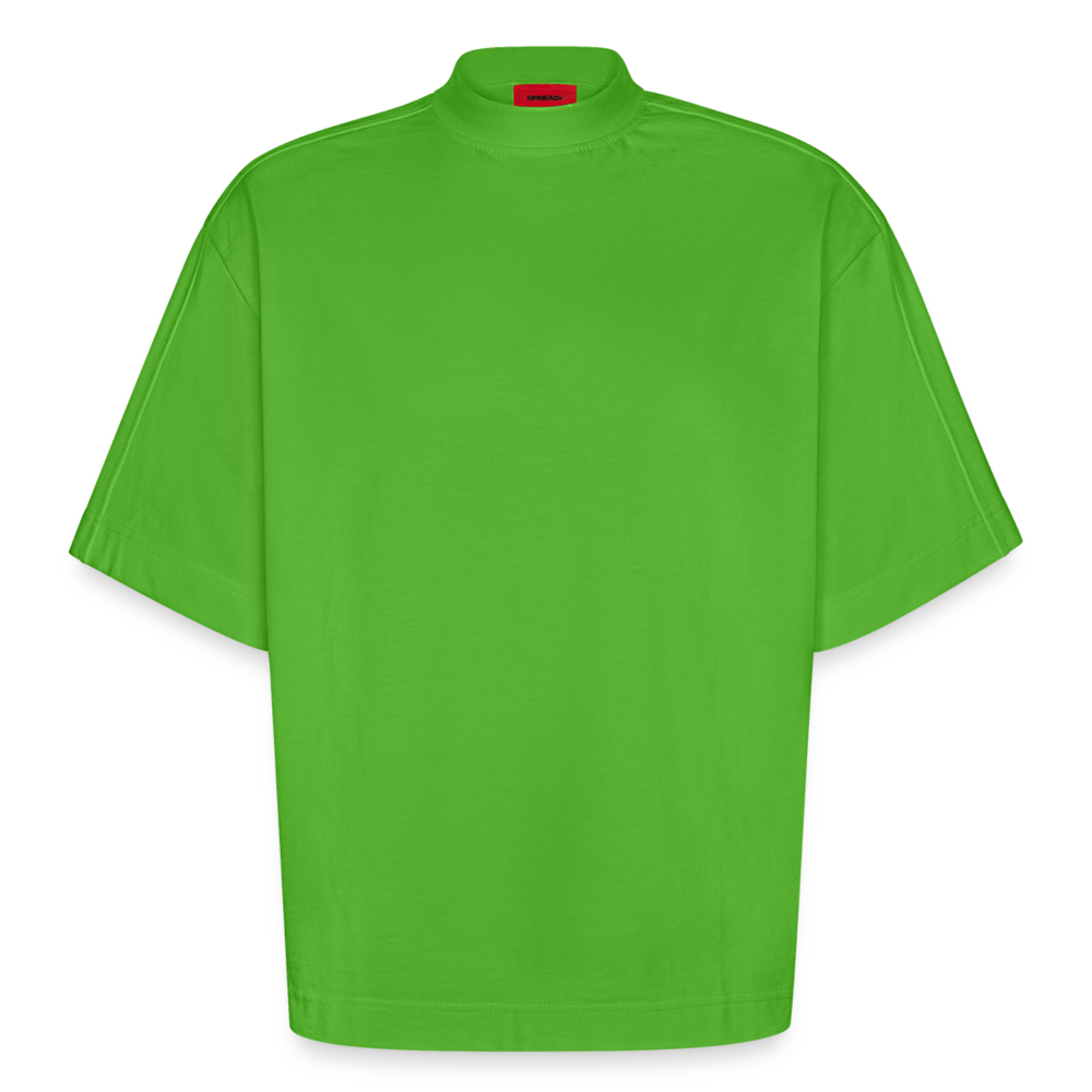 Heavyweight Oversized Organic Boxy T-Shirt Made in EU - Apple Neon