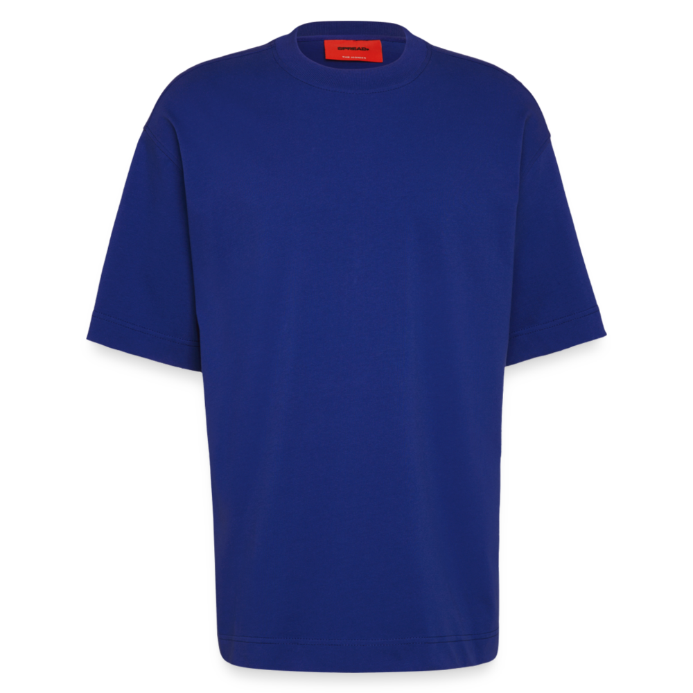 Heavyweight Oversized Organic T-Shirt Made in EU - Iconic Blue