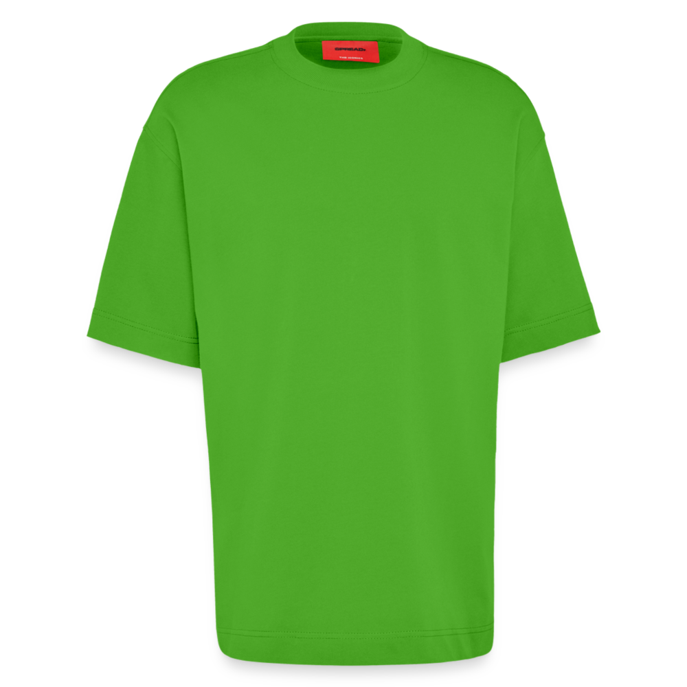 Heavyweight Oversized Organic T-Shirt Made in EU - Apple Neon