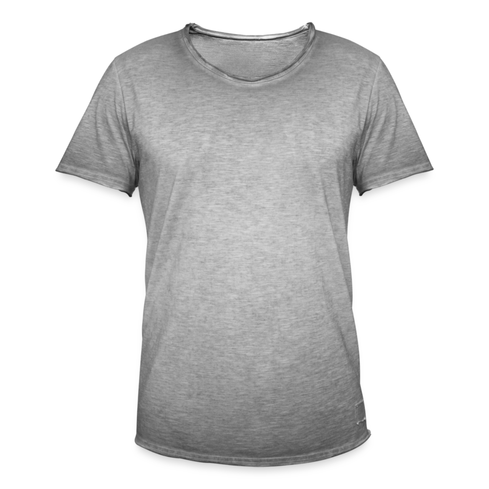 Men’s Vintage T-Shirt - vintage grey