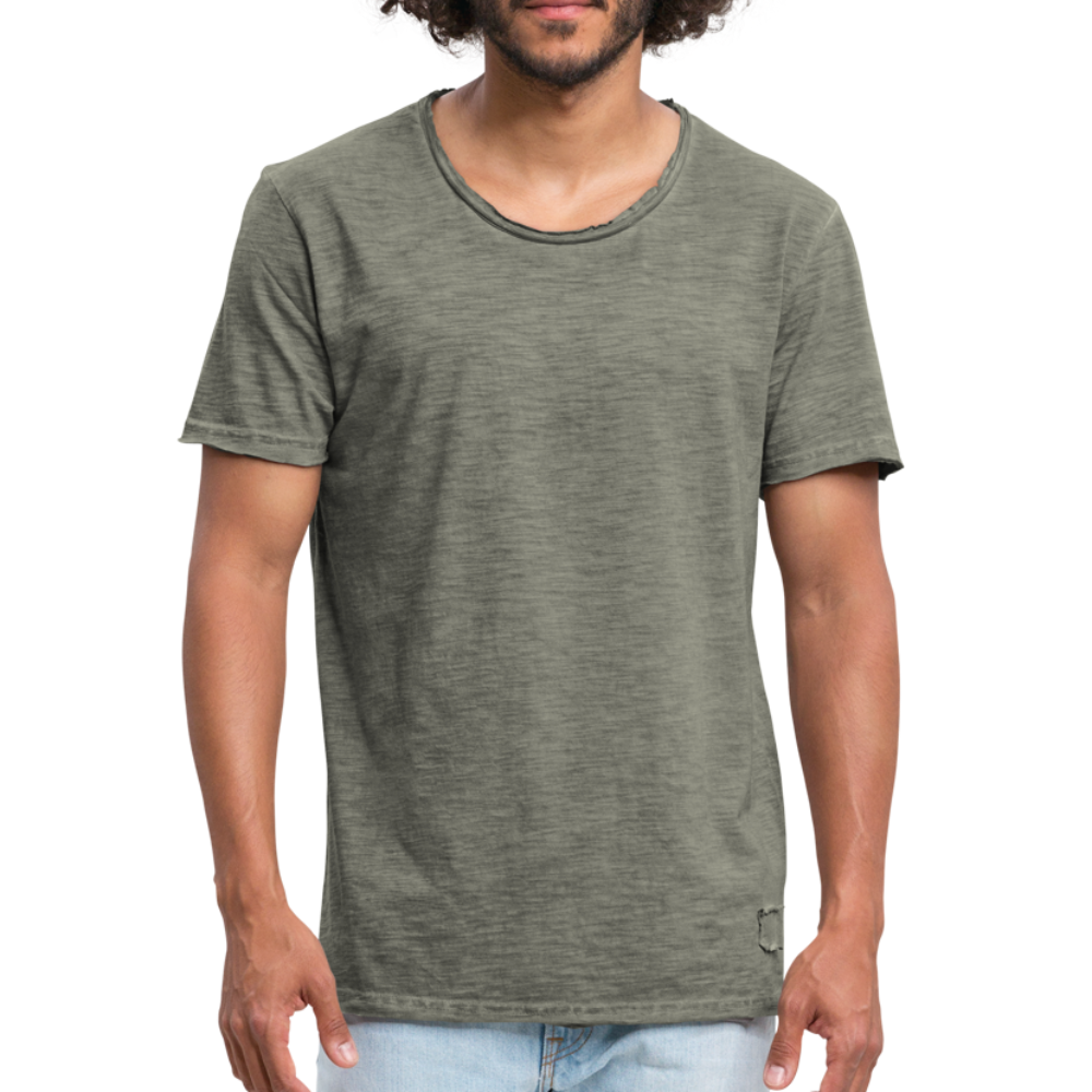 Men’s Vintage T-Shirt - vintage khaki