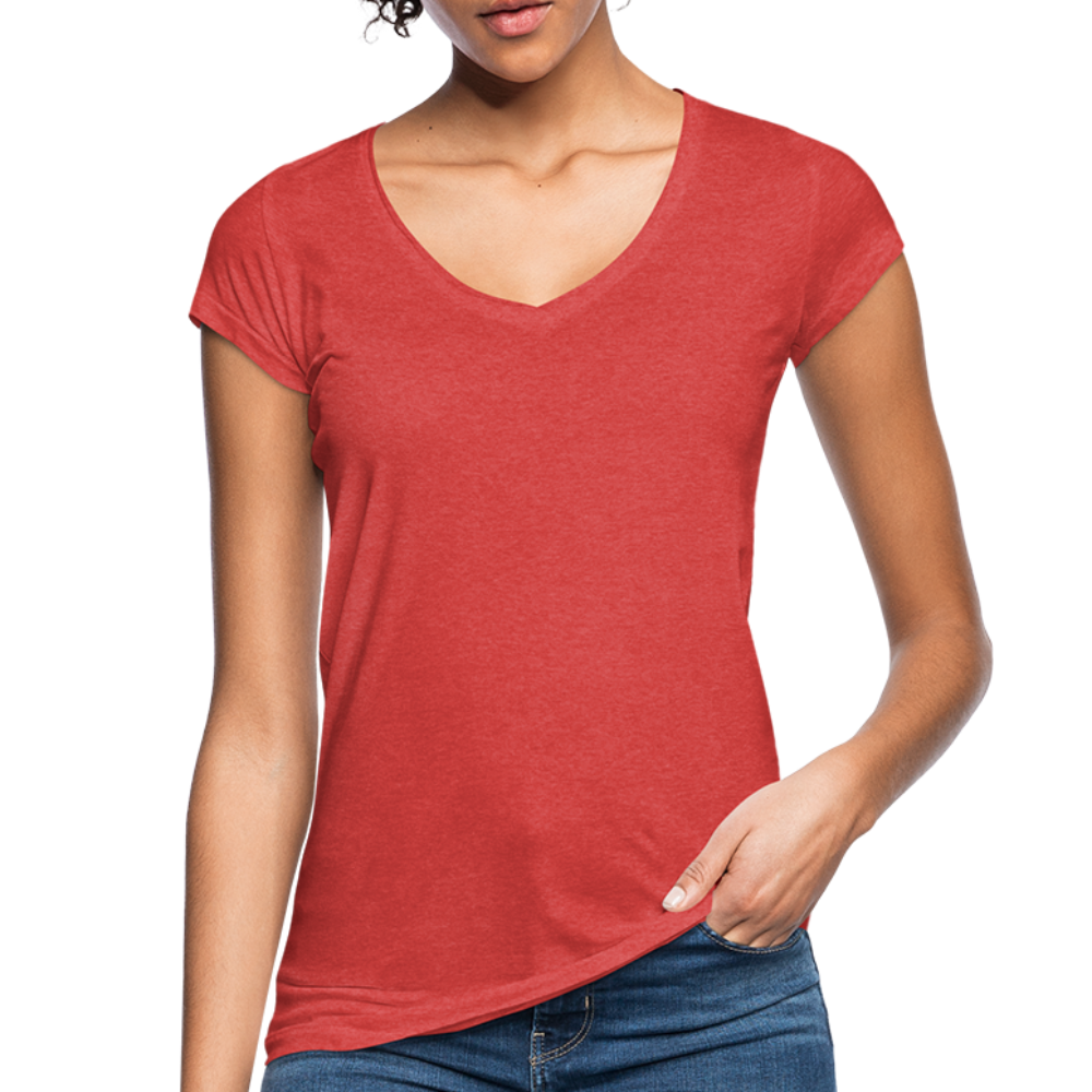 Women’s Vintage T-Shirt - heather red