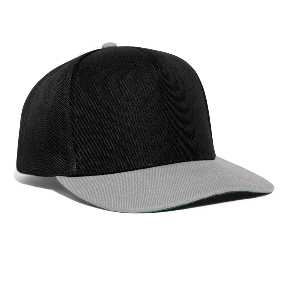 Snapback Cap - black/grey