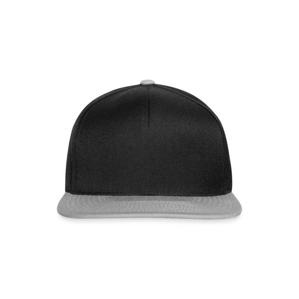 Snapback Cap - black/grey