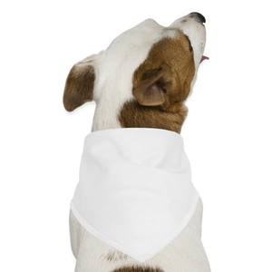 Dog Bandana - white