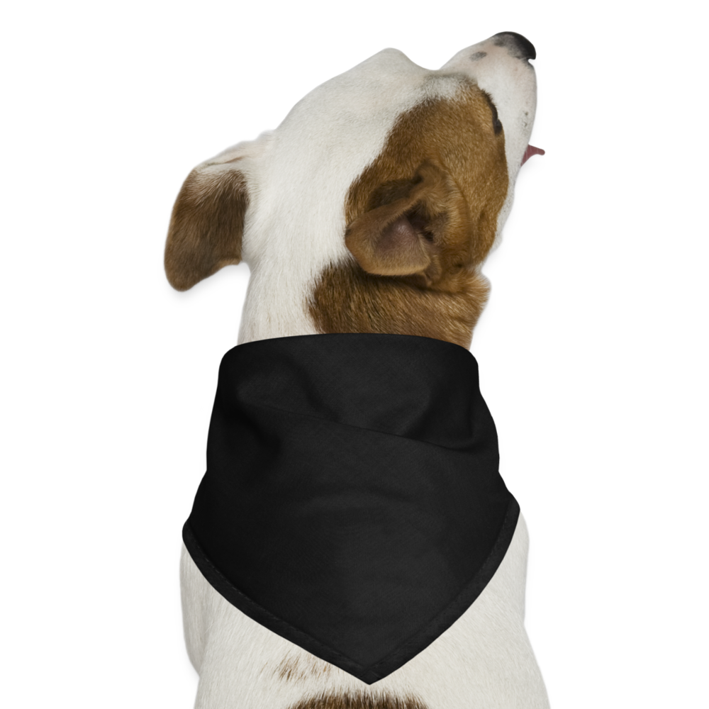 Dog Bandana - black