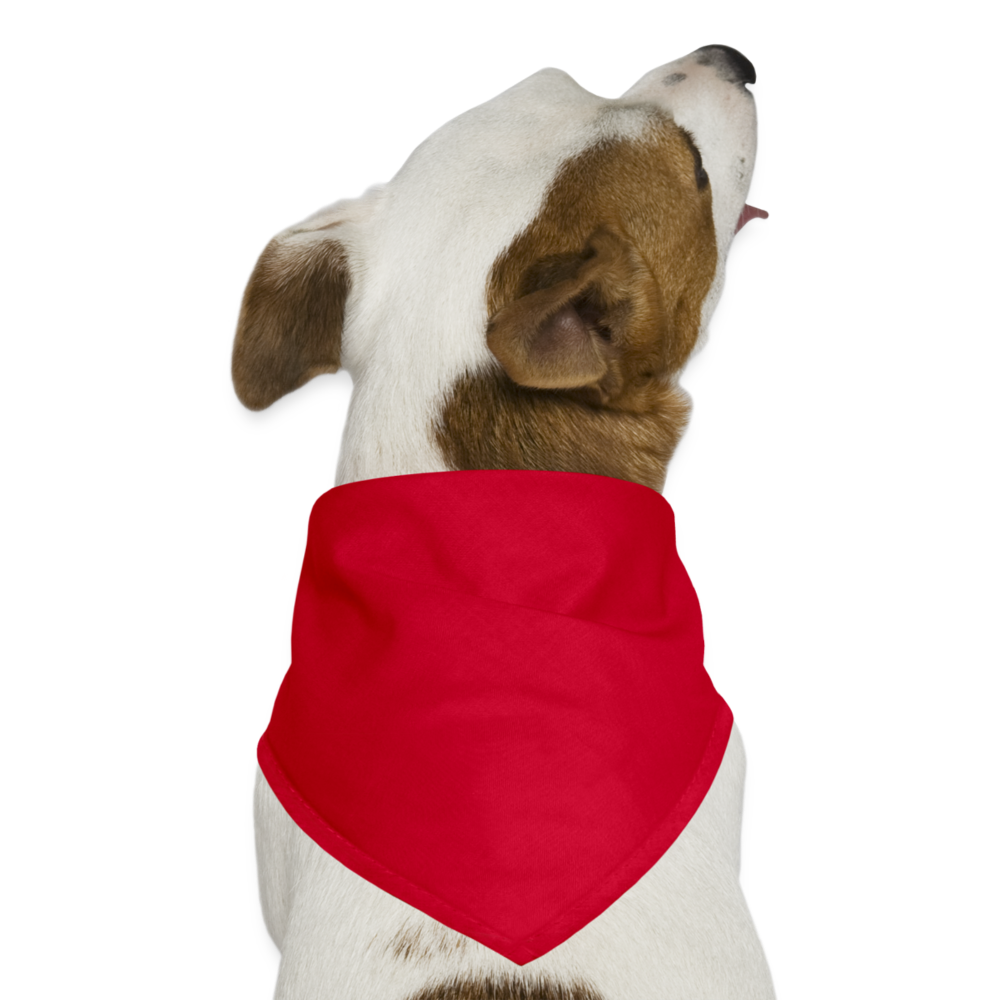 Dog Bandana - red