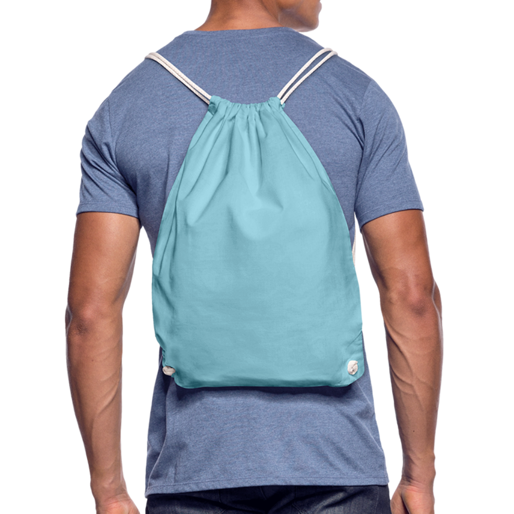 Drawstring Bag - aqua