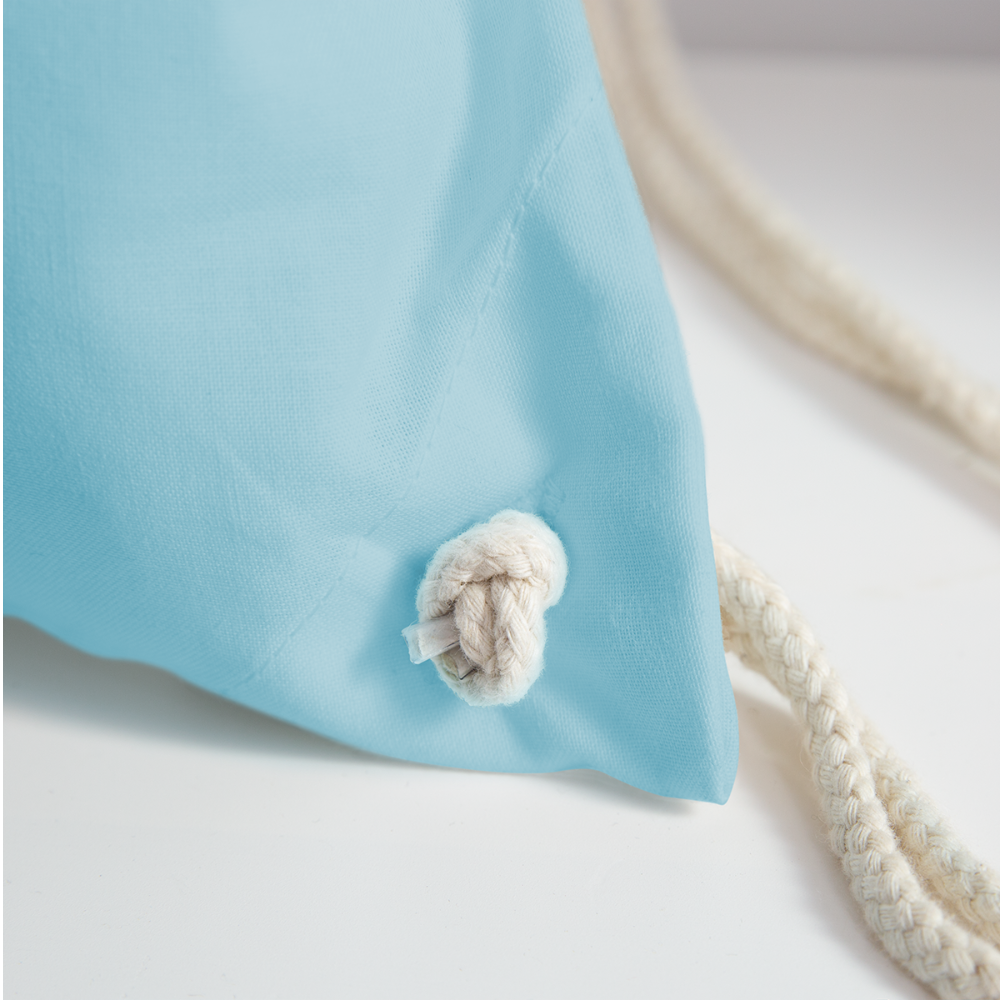 Drawstring Bag - aqua