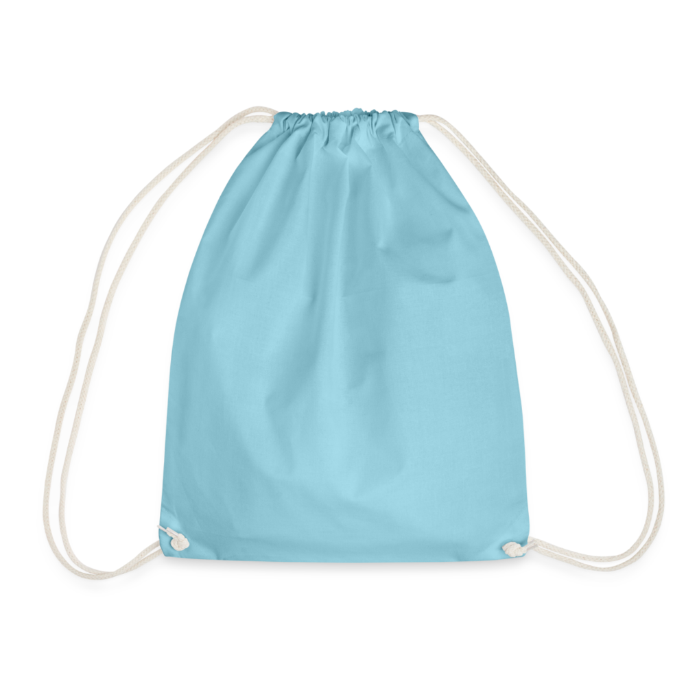 Drawstring Bag - aqua